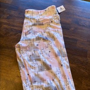 Disney castle leggings